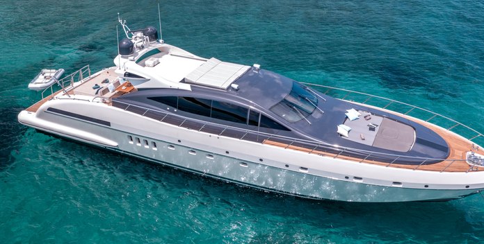 Smile yacht charter Mangusta Motor Yacht
