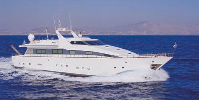 Lady K.K. yacht charter Afro Marine Motor Yacht