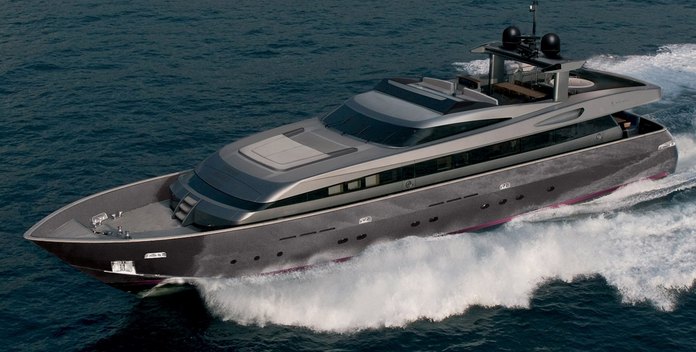 iRock yacht charter Baglietto Motor Yacht