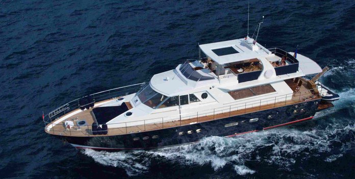 Bibo yacht charter Nuovi Cantieri Liguri Motor Yacht