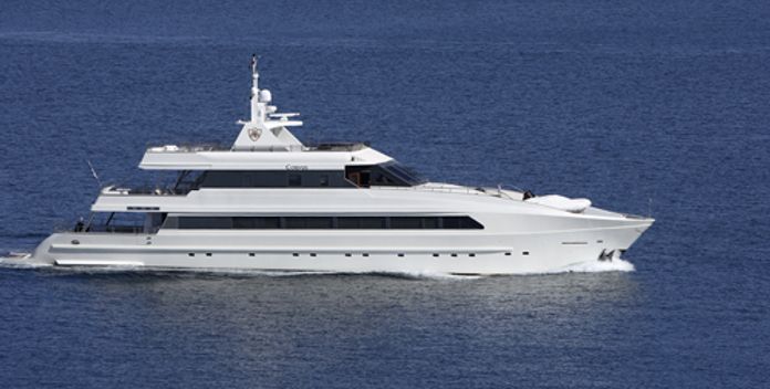 Corvus yacht charter Halkitis Urania Motor Yacht