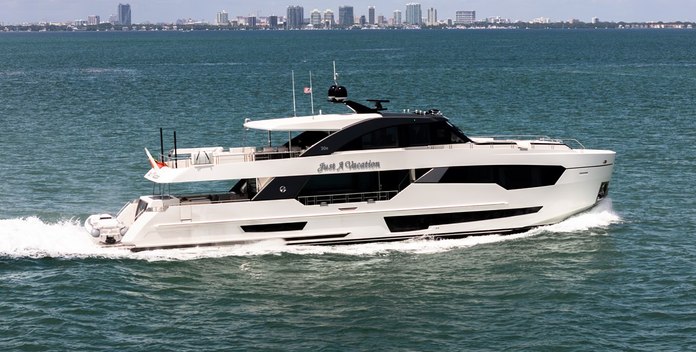 Just a Vacation yacht charter Ocean Alexander Motor Yacht