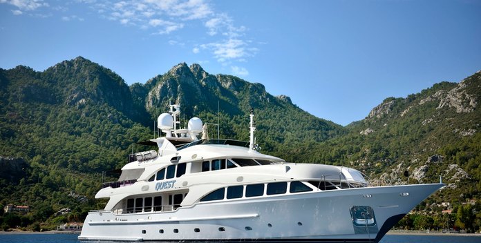 Quest R yacht charter Benetti Motor Yacht