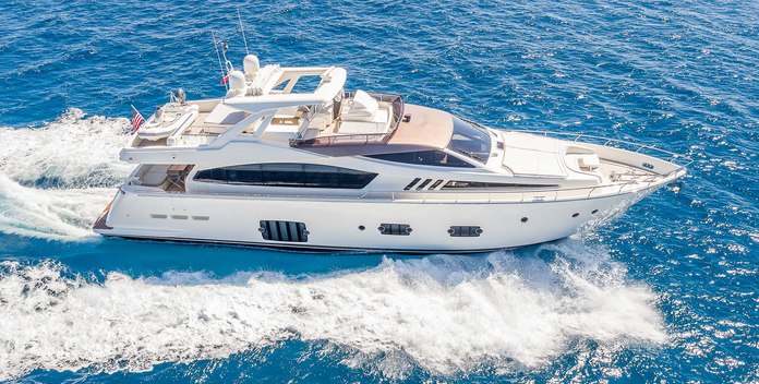 Bizman yacht charter Ferretti Yachts Motor Yacht