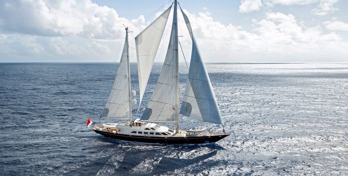 Ellen yacht charter Perini Navi Sail Yacht