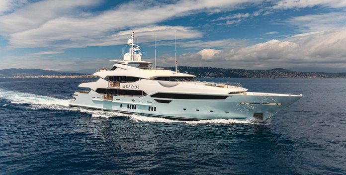 Arados yacht charter Sunseeker Motor Yacht