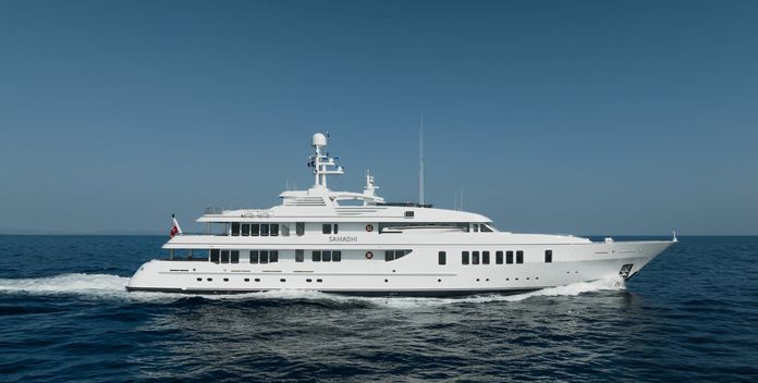 Samadhi yacht charter Feadship Motor Yacht