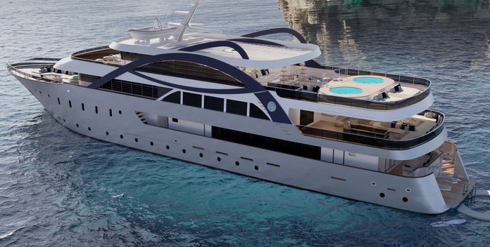 Aretha yacht charter Custom Motor Yacht