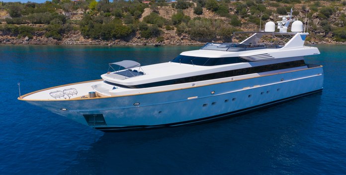 Shooting Star yacht charter Cantieri di Pisa Motor Yacht