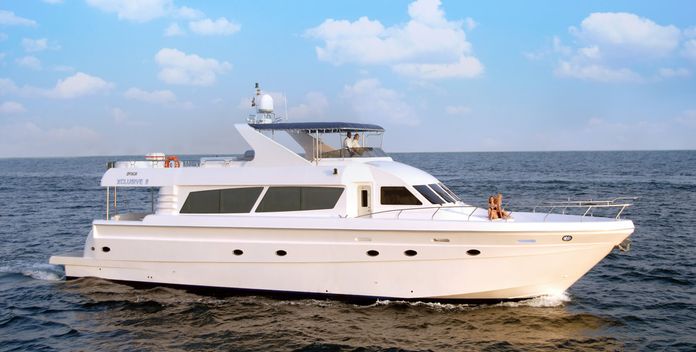 Xclusive II yacht charter Gulf Craft Motor Yacht