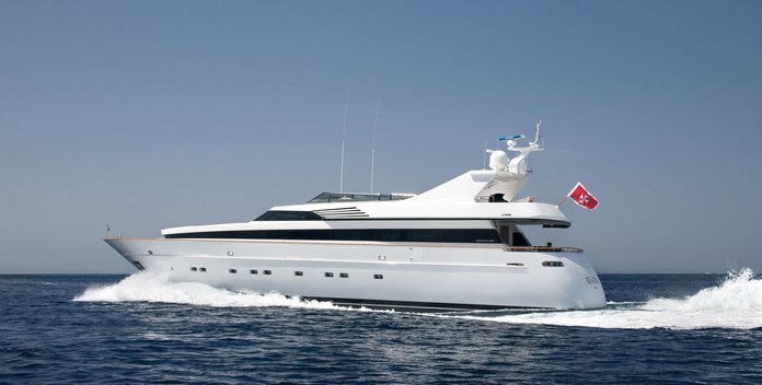 Pasta Flora yacht charter Cantieri di Pisa Motor Yacht