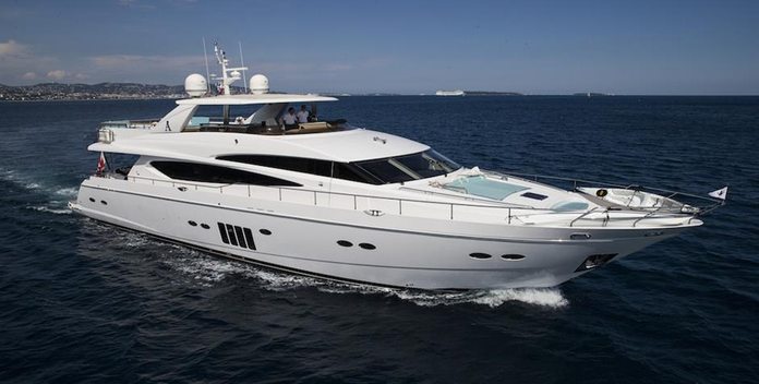 Cristobal yacht charter Princess Motor Yacht
