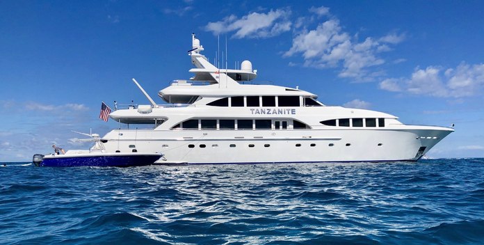 Tanzanite yacht charter Westship Motor Yacht