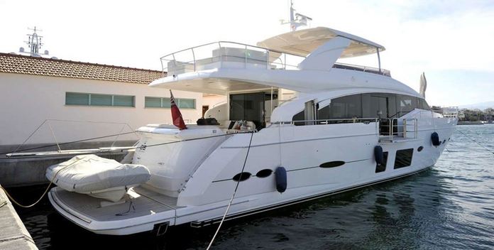 Allure yacht charter Princess Motor Yacht