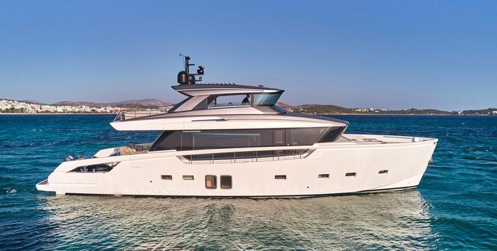Fuquet Duet yacht charter Sanlorenzo Motor Yacht