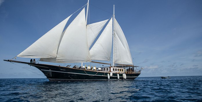 Dream Voyager yacht charter Custom Sail Yacht