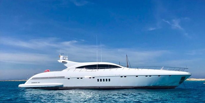 Belisa yacht charter Overmarine Motor Yacht