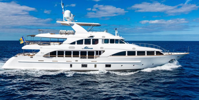 Allora yacht charter Benetti Motor Yacht