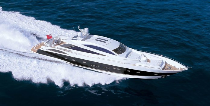 Casino Royale yacht charter Sunseeker Motor Yacht