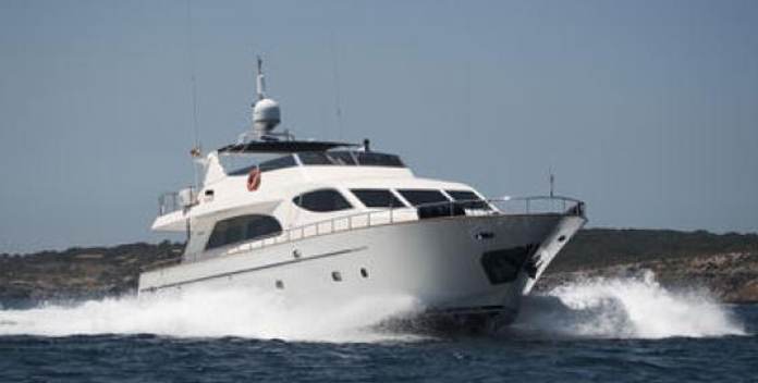 Champagne O'Clock yacht charter Falcon Yachts Motor Yacht