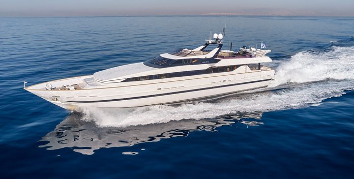 Lady Rina yacht charter Baglietto Motor Yacht