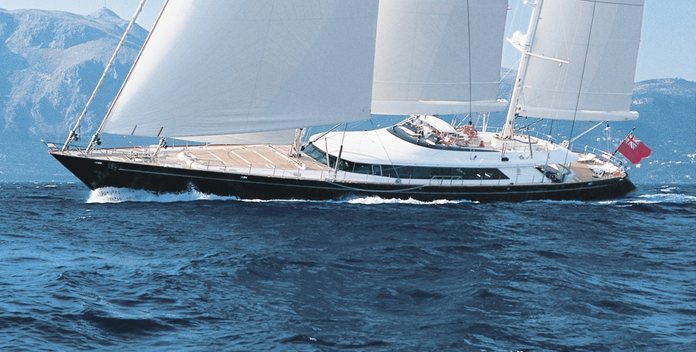 Parsifal III yacht charter Perini Navi Sail Yacht