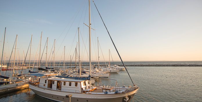 Cosmos yacht charter Custom Sail Yacht
