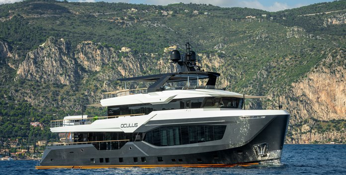 Oculus yacht charter Numarine Motor Yacht