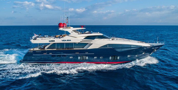 One and Only yacht charter Custom Line Motor Yacht