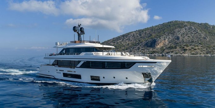 Mrs L yacht charter Custom Line Motor Yacht