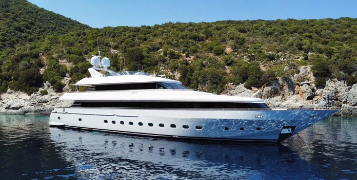 Jaan yacht charter Intermarine Motor Yacht