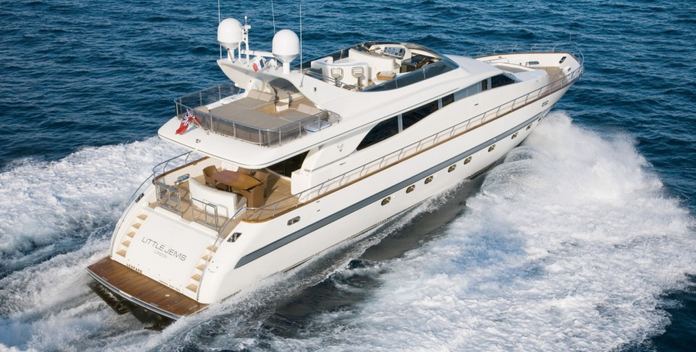 Seralin yacht charter Leopard Motor Yacht