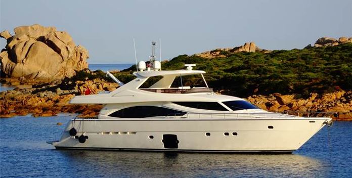 Felina yacht charter Ferretti Yachts Motor Yacht
