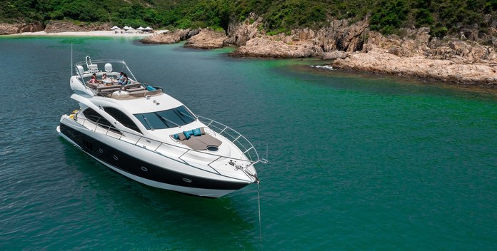 Infinity Eight yacht charter Sunseeker Motor Yacht