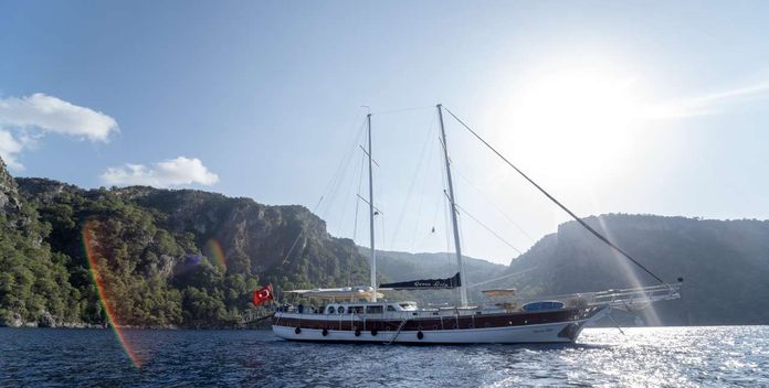 Queen Lila yacht charter Fethiye Shipyard Sail Yacht