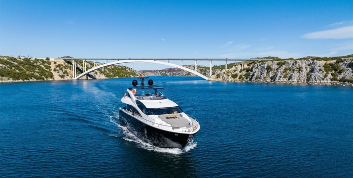 Black Mamba yacht charter Sunseeker Motor Yacht
