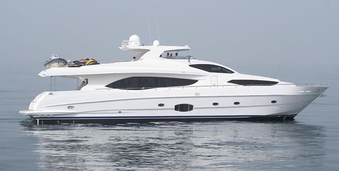 Infinity 7 yacht charter Gulf Craft Motor Yacht