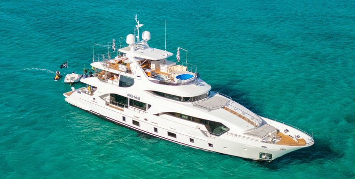 Rehab yacht charter Benetti Motor Yacht