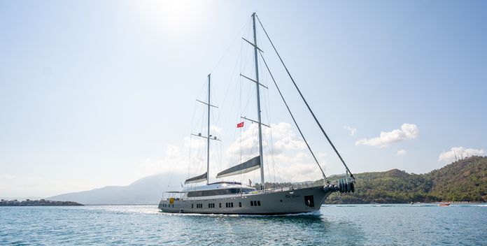 De Love yacht charter Custom Sail Yacht