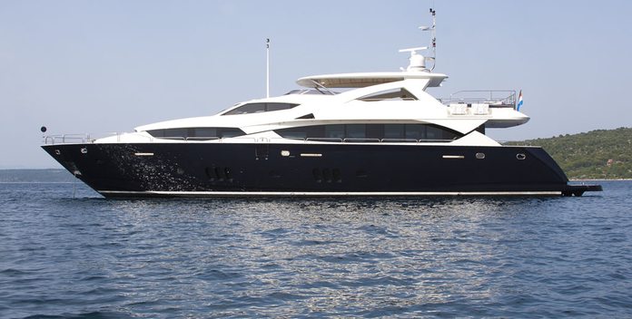 Cassiopeia yacht charter Sunseeker Motor Yacht