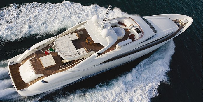 Matsu yacht charter ISA Motor Yacht