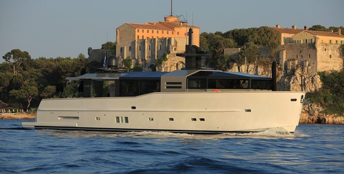 N                     Pangea yacht charter Arcadia Motor Yacht