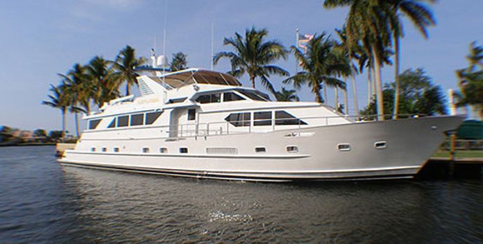 Andiamo yacht charter Broward Motor Yacht