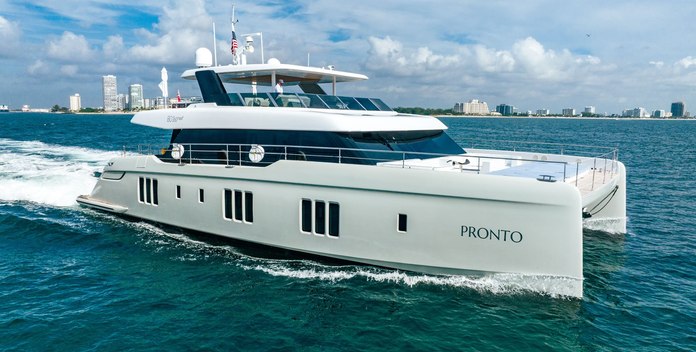 Pronto yacht charter Sunreef Yachts Motor Yacht