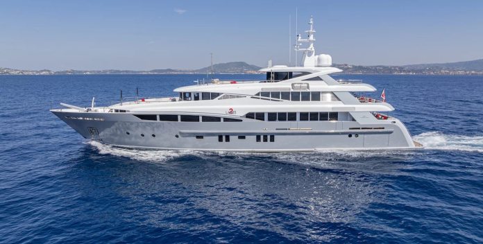 2 Ladies yacht charter Rossinavi Motor Yacht