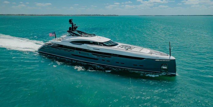 Utopia IV yacht charter Rossinavi Motor Yacht