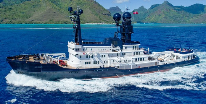 N                     Arctic yacht charter Schichau Unterweser Motor Yacht