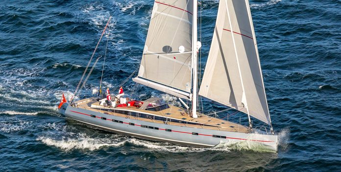 Bellkara yacht charter Conrad Shipyard Sail Yacht