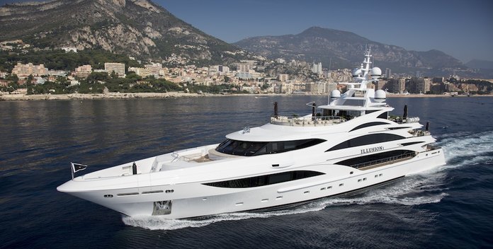 Illusion V yacht charter Benetti Motor Yacht