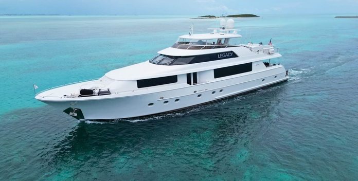Legacy yacht charter Westport Yachts Motor Yacht